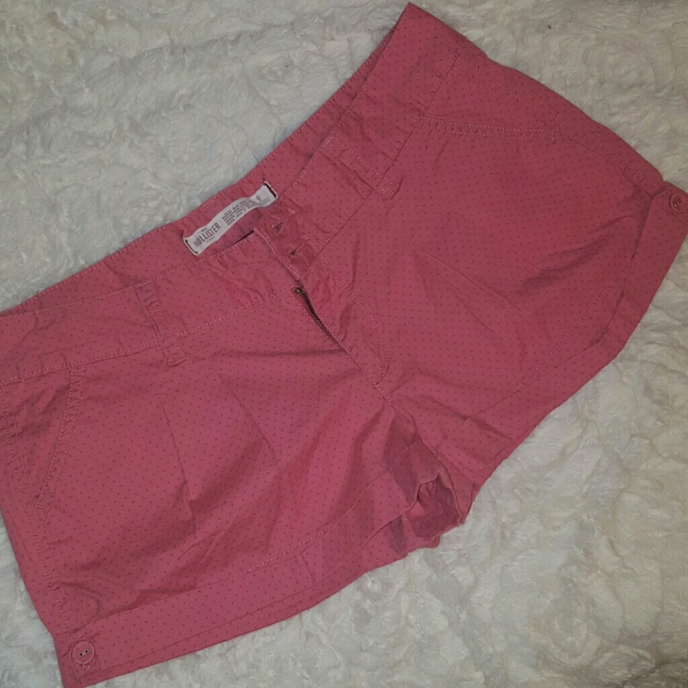 Pink Hollister shorts