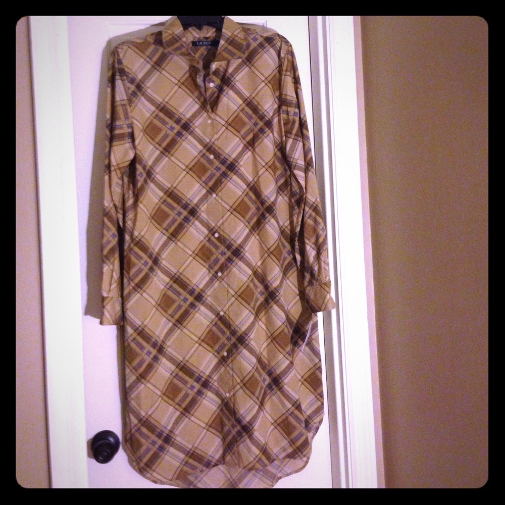 Ralph Lauren plaid dress