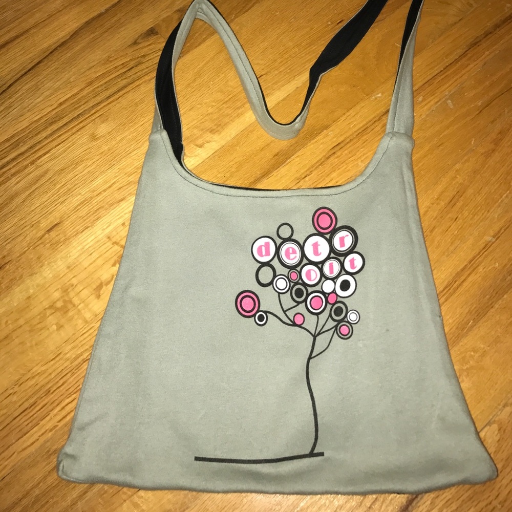 Detroit Made cross body bag