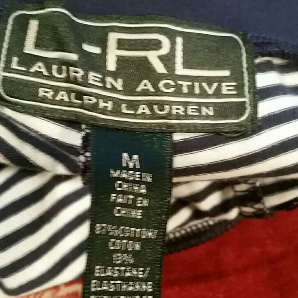 L-RL Ralph Lauren Active capris - Picture 4 of 4