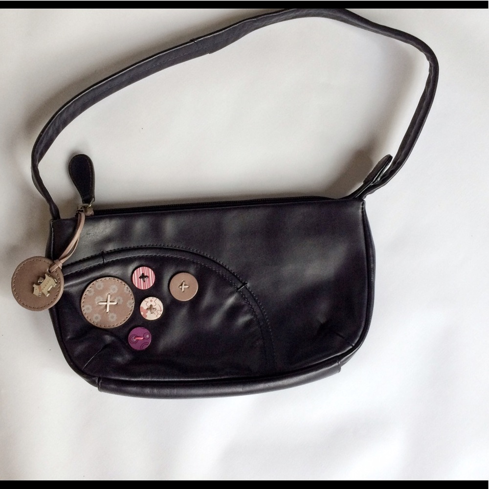 Radley London Dark Blue Sml Leather Shoulder Bag!