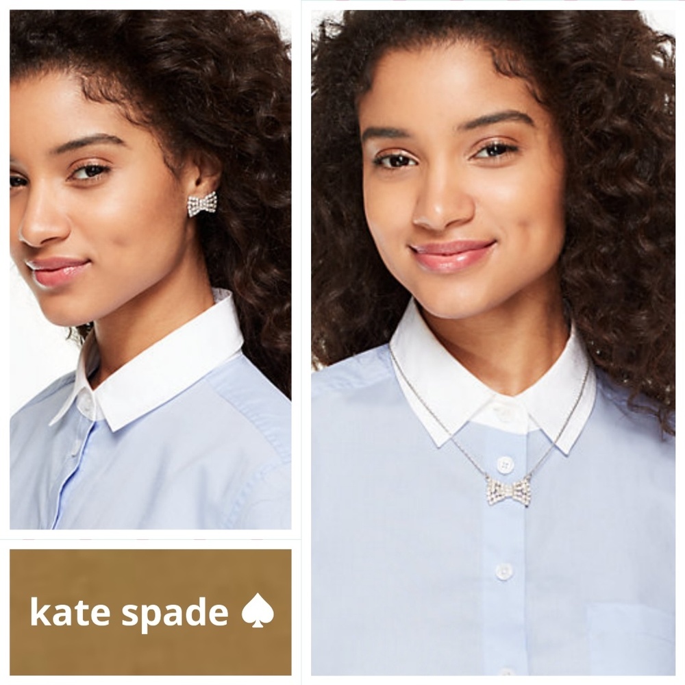 🆕 NWT kate spade sparkling bow set