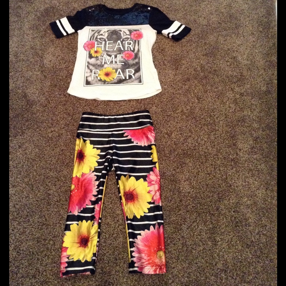 Tee Shirt w/ Leggings