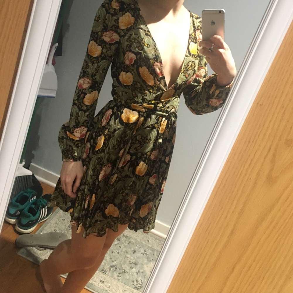 Urban outfitters wrap dress