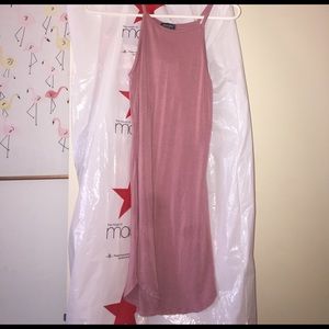 Urban Look sling mini dress in rose