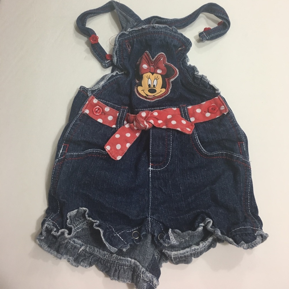 Minnie Mouse Toddler Overalls