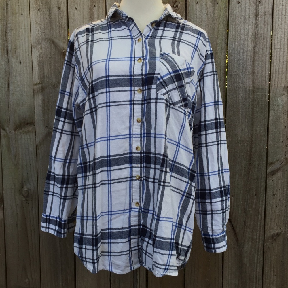 Topshop Plaid Shirt