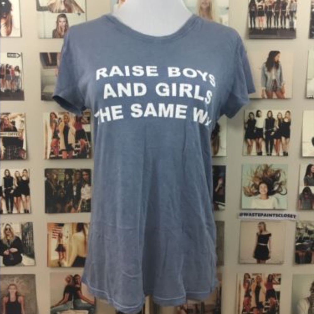Brandy Melville Raise Boys and Girls The Same Top