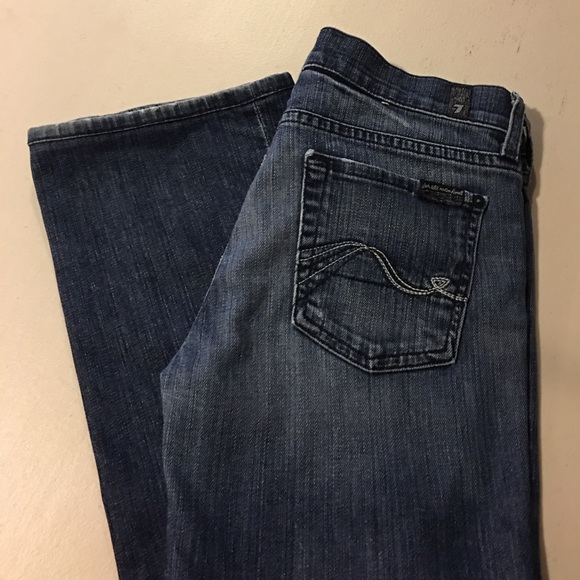 💥💥CLEARANCE 7FAM BOOTCUT JEANS!! - Picture 1 of 4