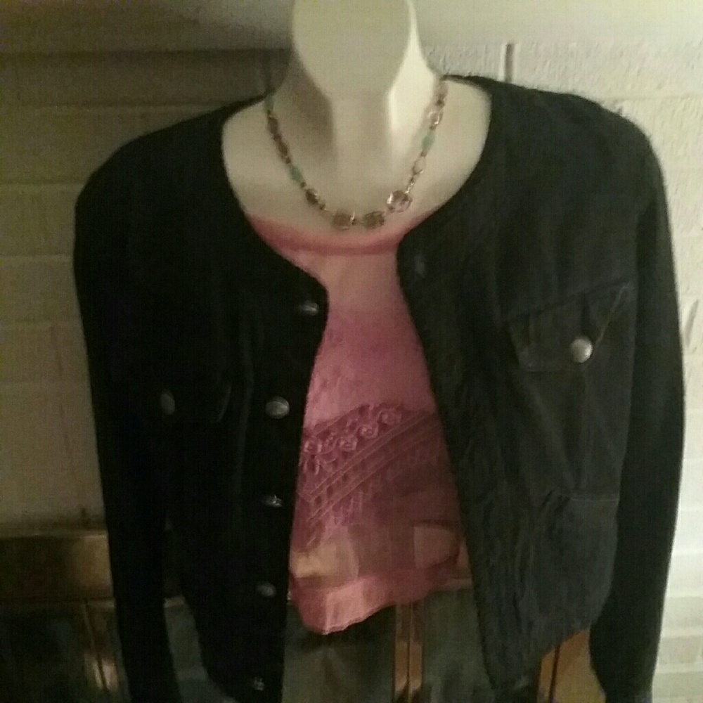 80s Lizwear cropped jacket!