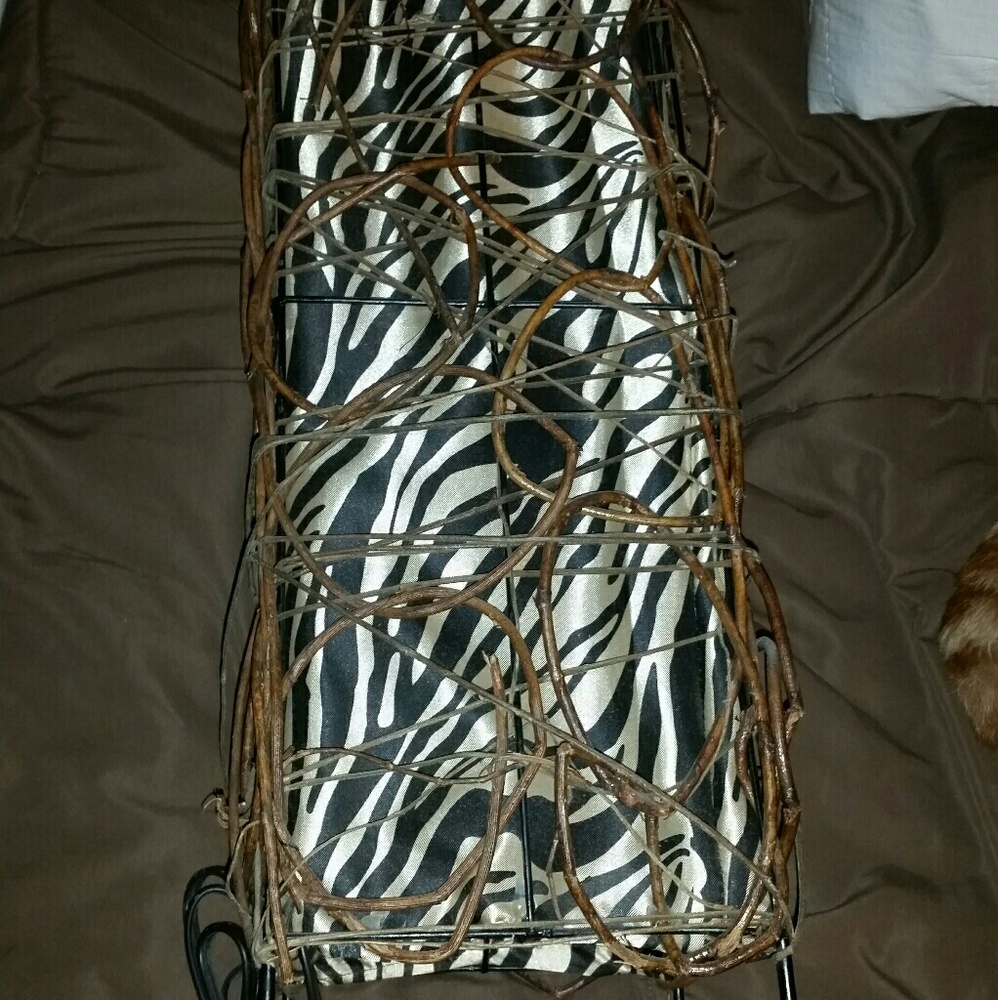 Zebra lamp