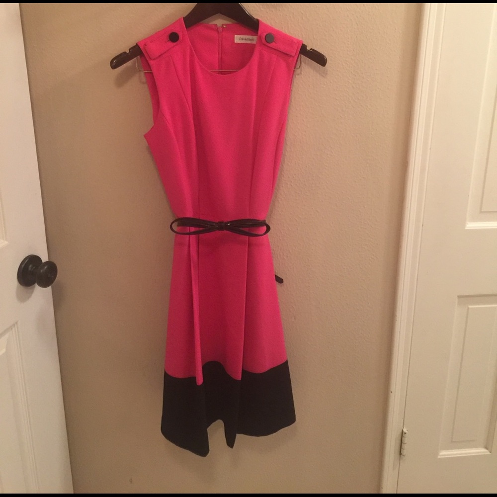Pink Calvin Klein Dress