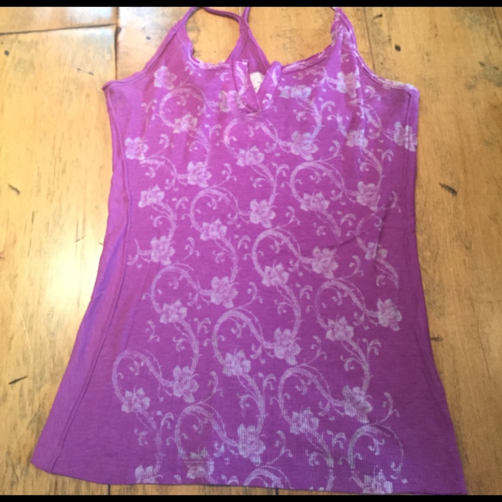 Purple tank top