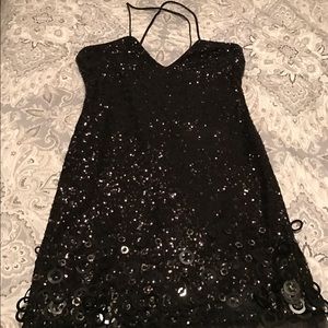 Mini dress sequin
