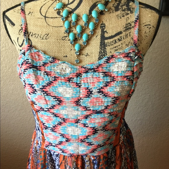 Multi-Color Dress - Picture 2 of 8