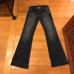 Abercrombie and Fitch Wide leg trouser jeans