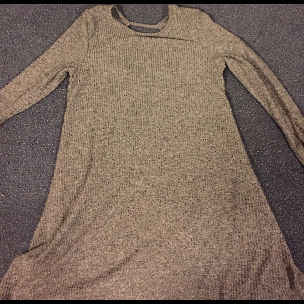 Knit mini-dress