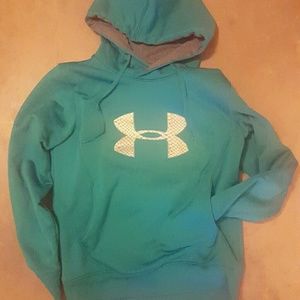 Teal Under Armour Sweatshirt