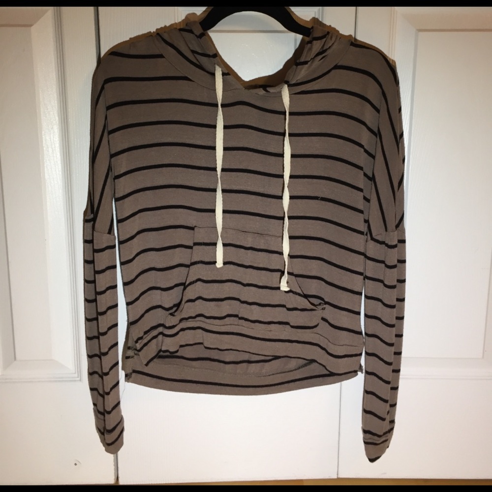 Striped long sleeve shirt
