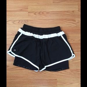 Athleta 2 in 1 Running short