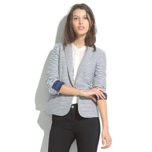 Madewell Stripes Blazer