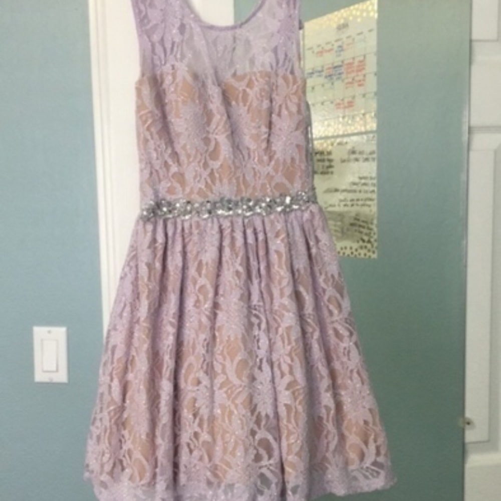 Purple dress