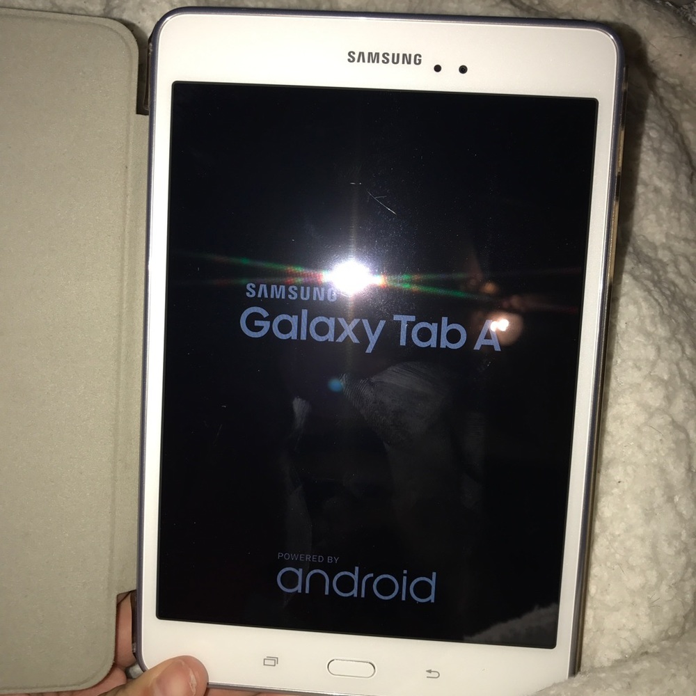 Samsung Galaxy Tab A 8.0 with 2 cases