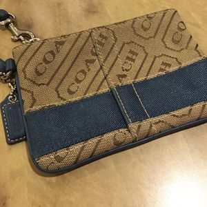 Coach Authentic Small Wristlet