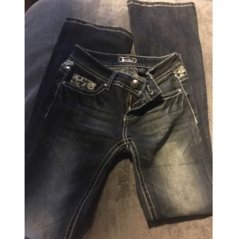 Sound girl bootleg jeans