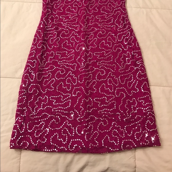 💘Pink sequin dress - Picture 2 of 3