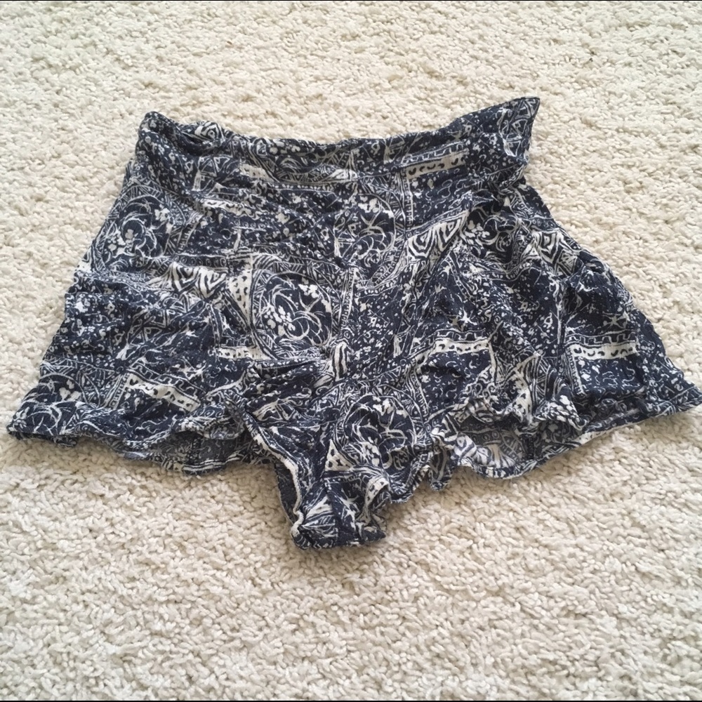 High waisted shorts