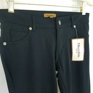 NWT Chocolate Black Stretch Jeans