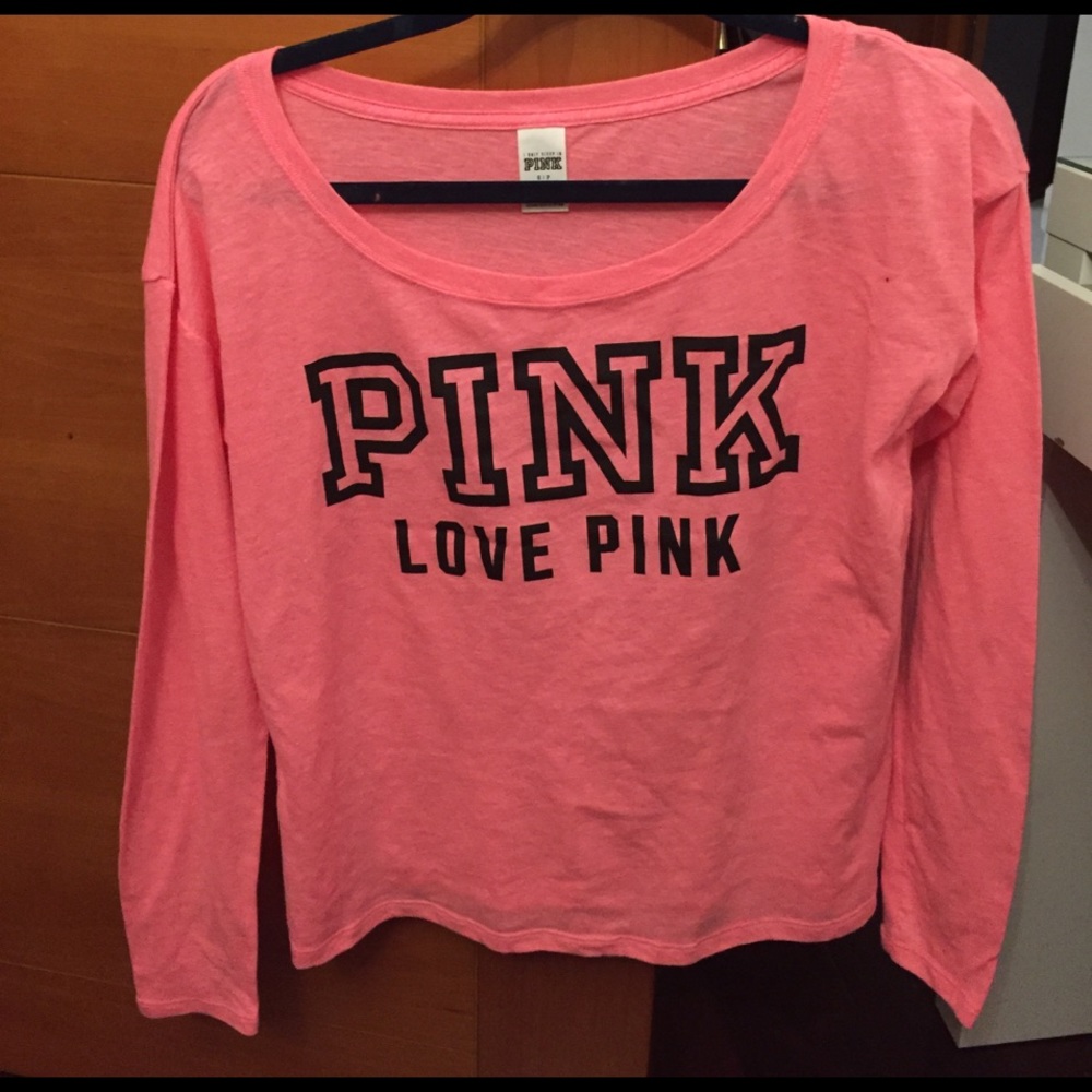 VS PINK Pink Long Sleeve