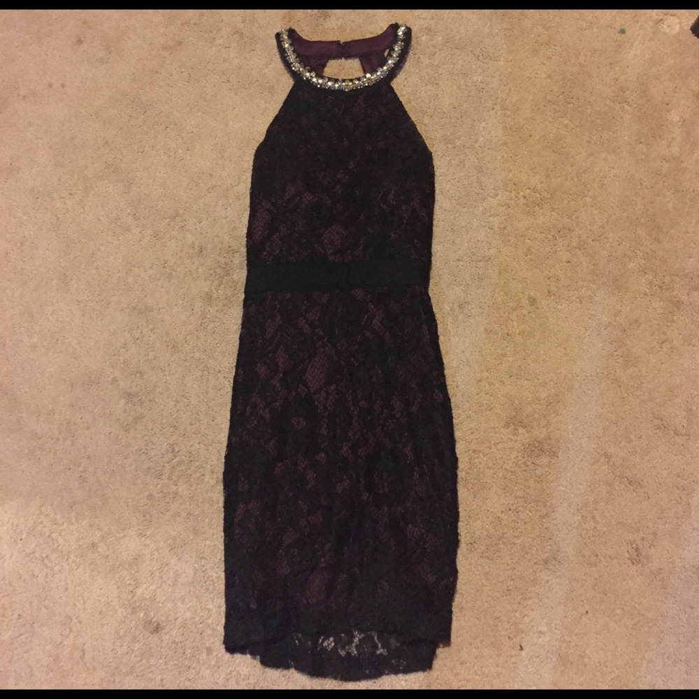 A homecoming dress that has been used one time