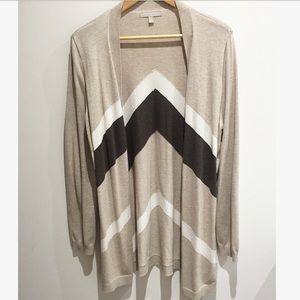 Tan / Beige Banana Republic Oversized Cardigan