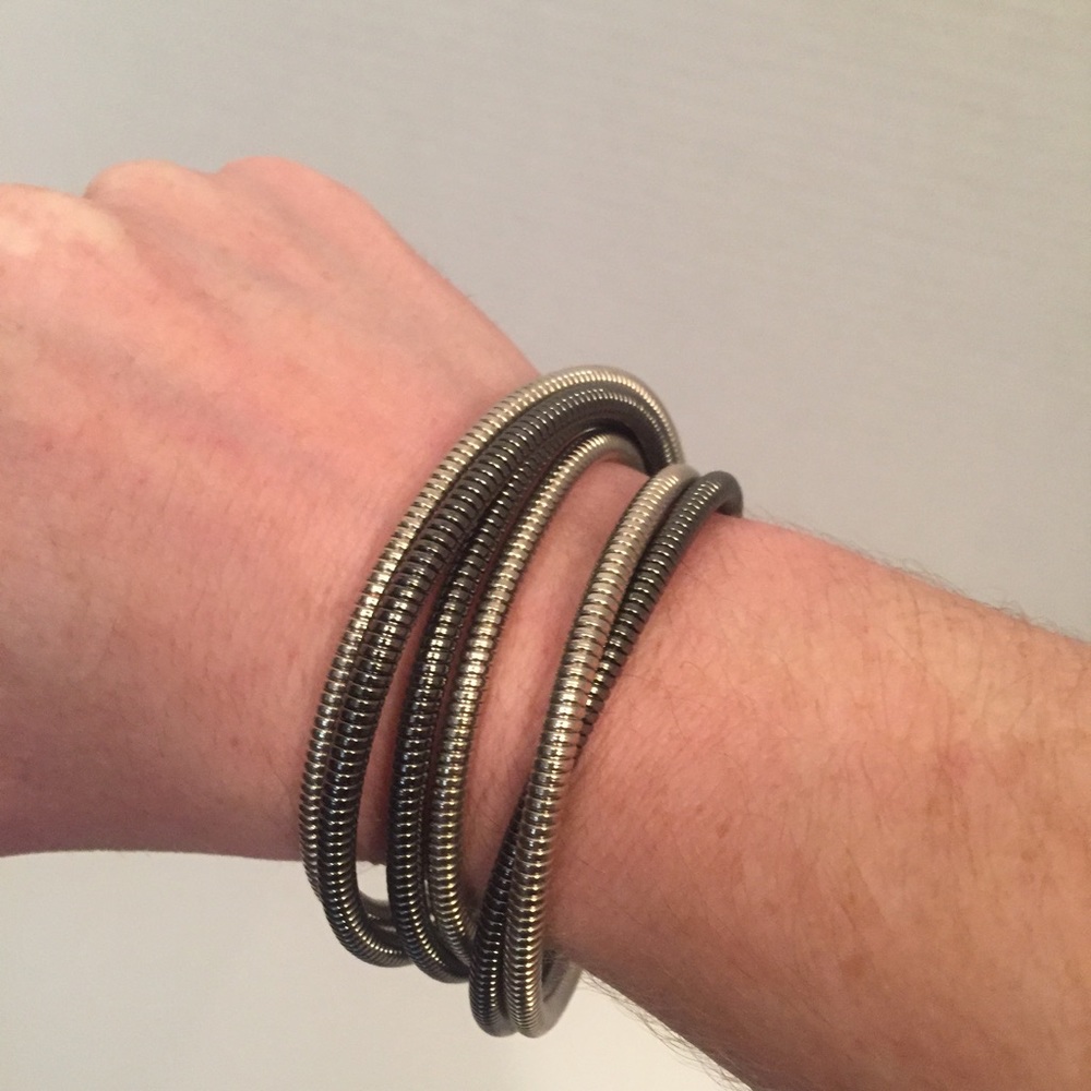 BGBGeneration spring coil arm wrap bracelet
