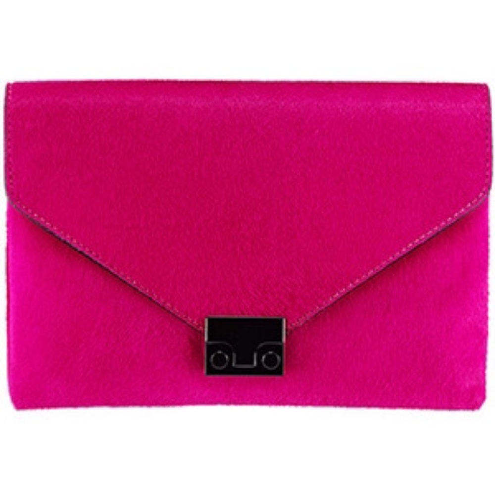 Loeffler Randall Calf Hair Clutch