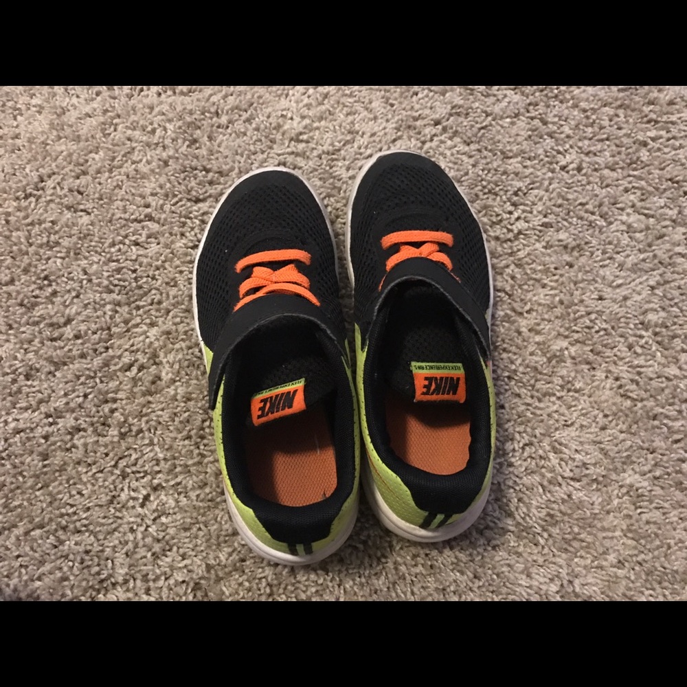 Boys Neon Nike Sneakers