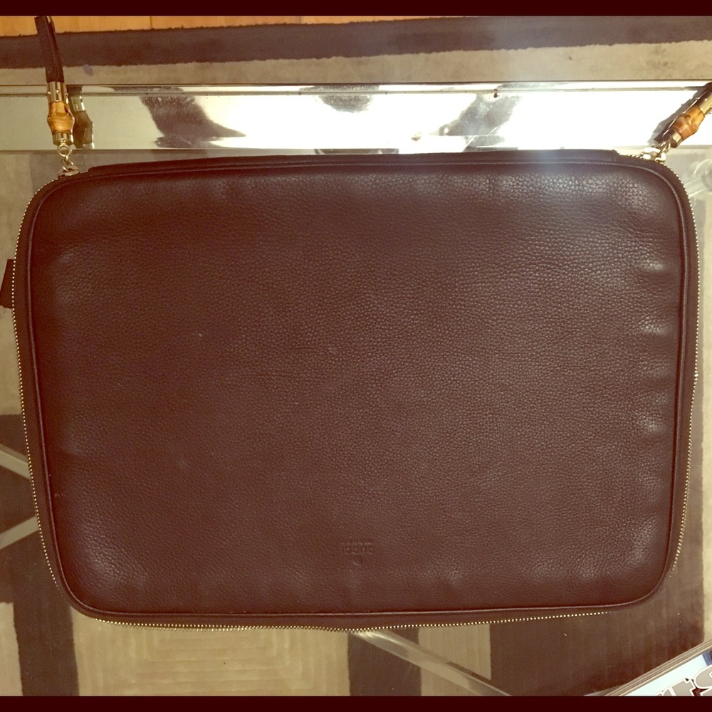 Gucci Bamboo Leather Case for MacBook 13' inch