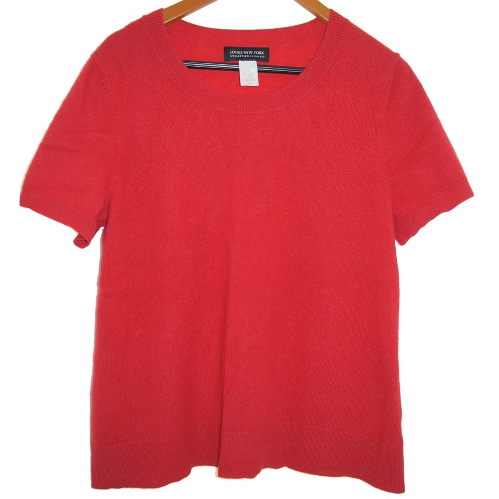 Extra Soft Pink Cashmere Sweater by Jones New York