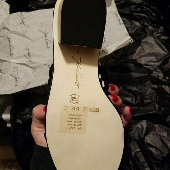 NIB Vince Camuto knotted mule sandal - Picture 7 of 8