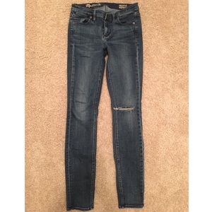 Madewell skinny skinny jeans