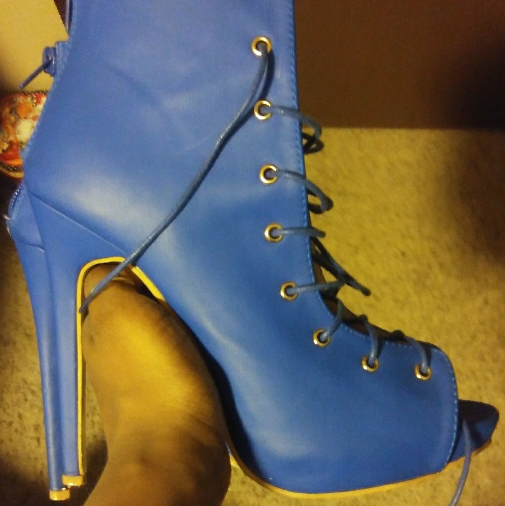 Blue Booties