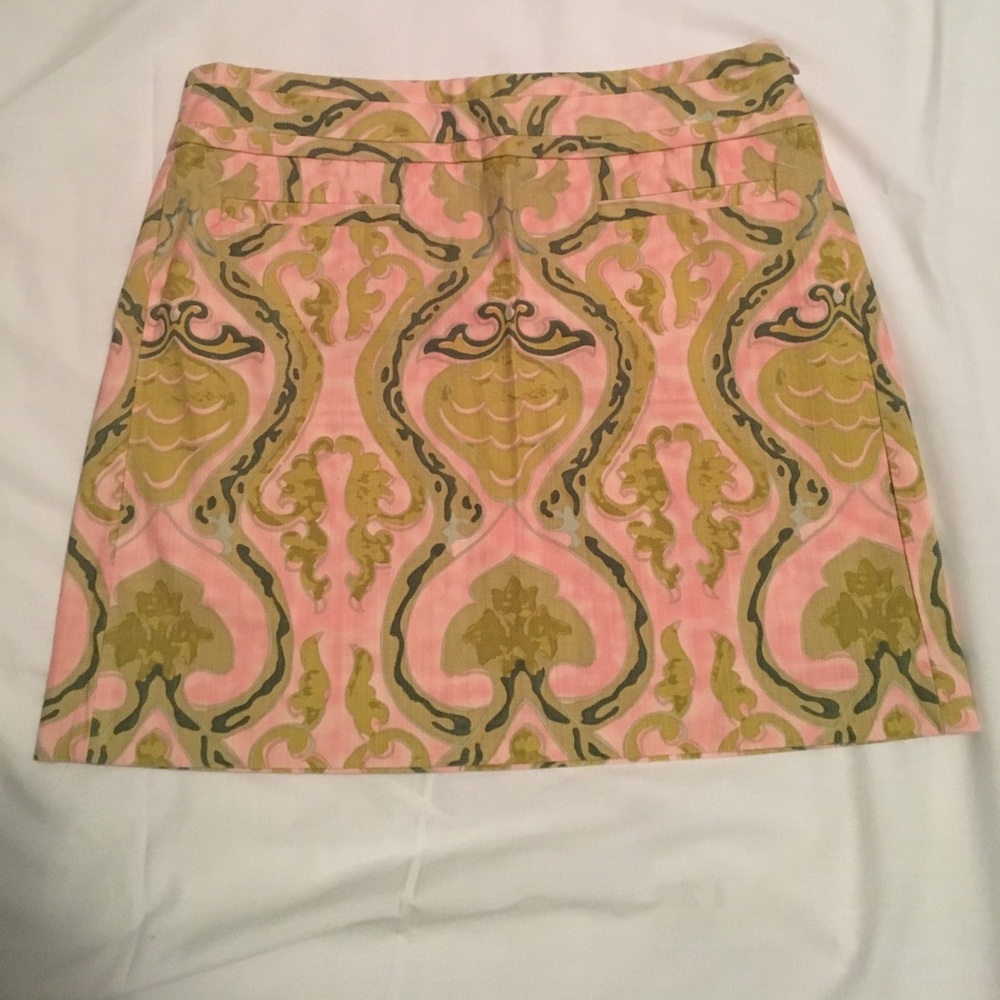 J. Crew Patterned Mini Skirt