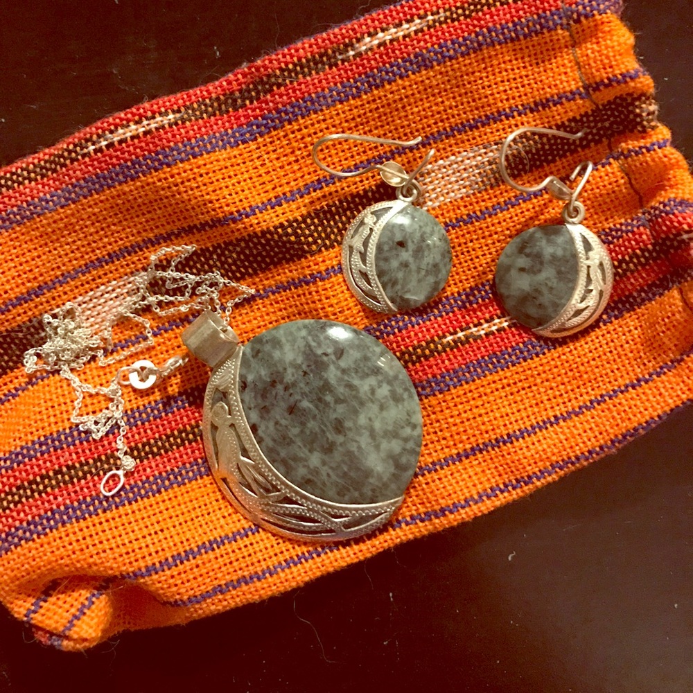 Necklace and Earrings Set