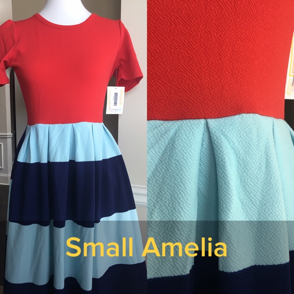 Amelia dress lularoe NWT