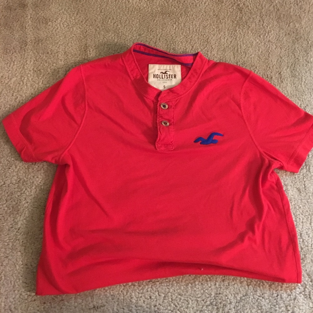 Men's size S Hollister 2-button Henley