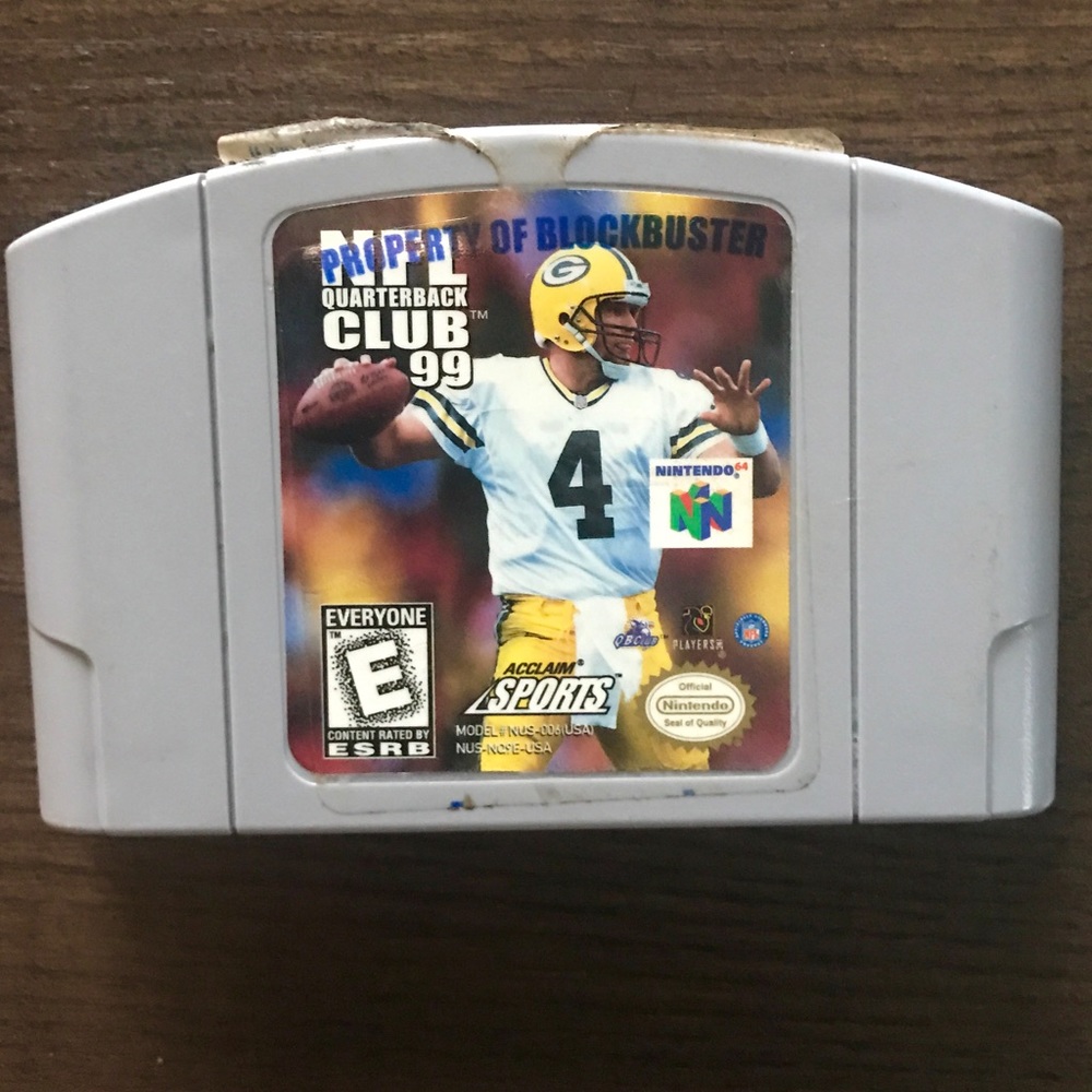 Nintendo 64 NFL Quarterback Club 99 Game