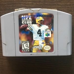 Nintendo 64 NFL Quarterback Club 99 Game
