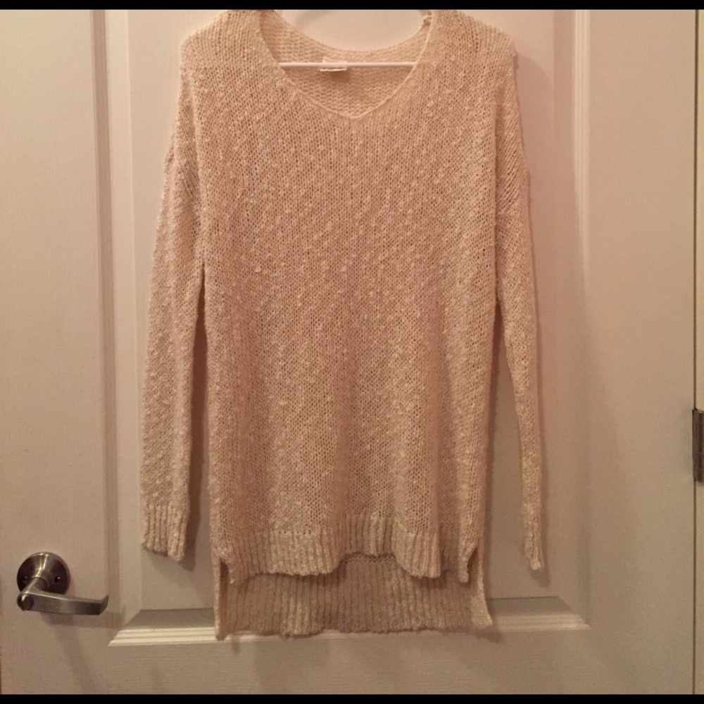 Tilly's cream sweater